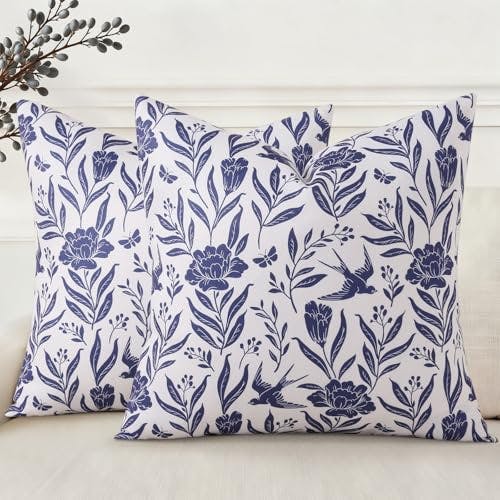 Floral Throw Pillow Covers