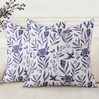 Floral Throw Pillow Covers
