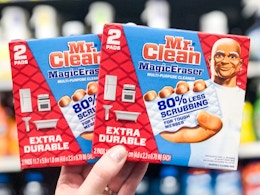 Mr. Clean Magic Erasers, Only $2.24 at Walgreens card image