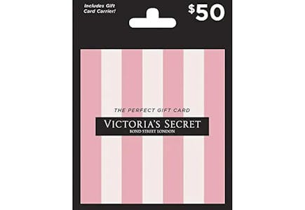 Victoria's Secret $50 Gift Card