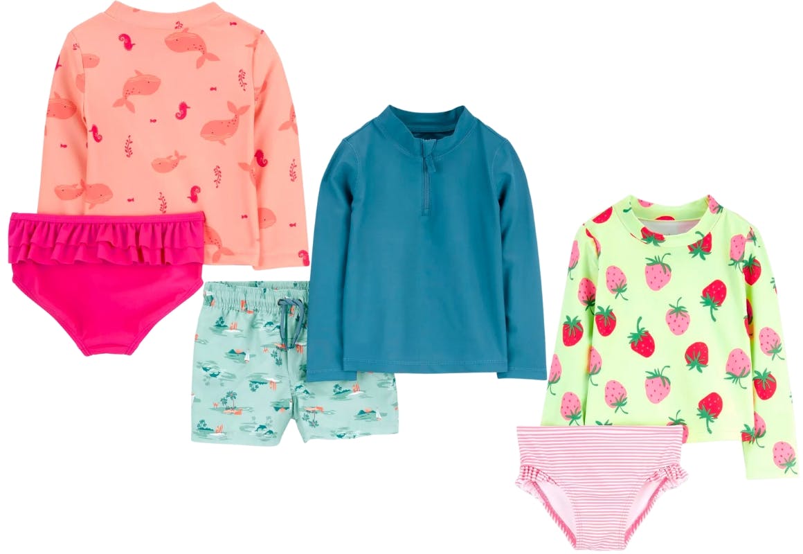 Toddler Rash Guard Set