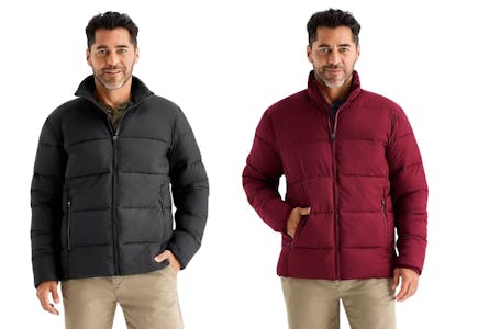 St. John's Bay Men's Puffer Jacket