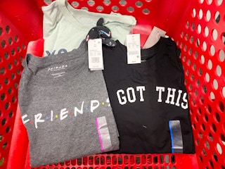 target zoe liv graphic shirts in cart
