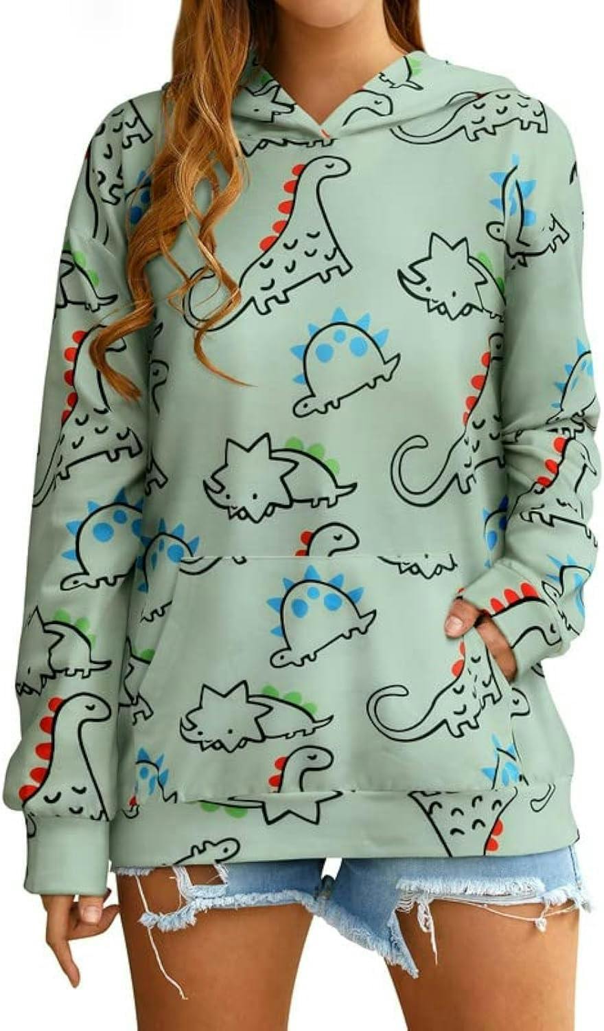 Women's Dinosaur Hoodie