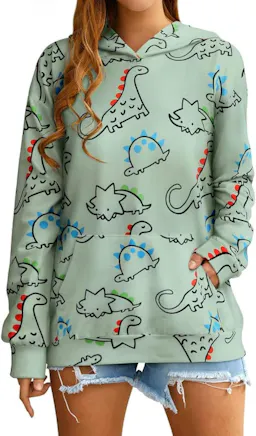 Women's Dinosaur Hoodie