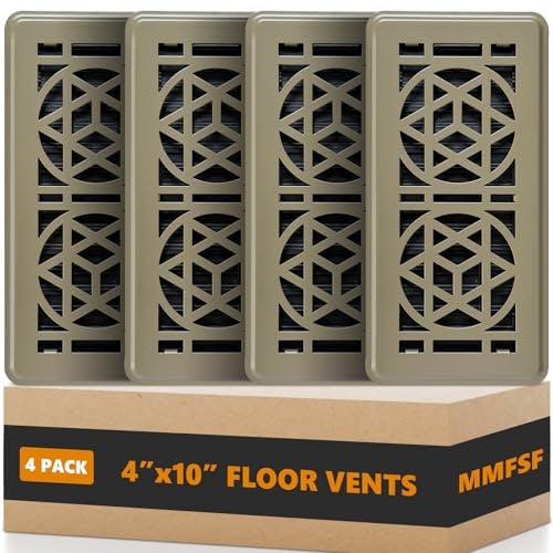Floor Vent Covers 4-Pack
