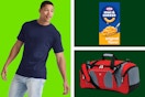 Walmart Rollbacks Are Wild: $1 Mac and Cheese, $4 Tees, $13 Duffel Bag card image