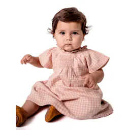Baby Flutter Sleeve Dress Set