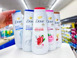 dove body washes