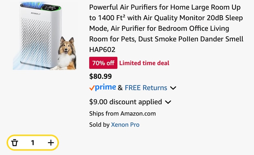 air purifier
