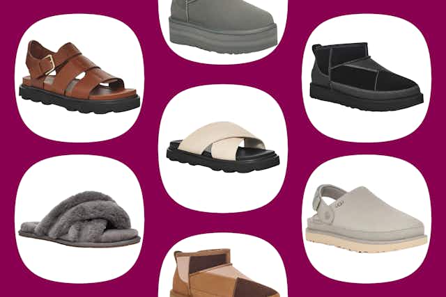 Ugg Summer Sale: $63 Slippers, $105 Boots, and More card image