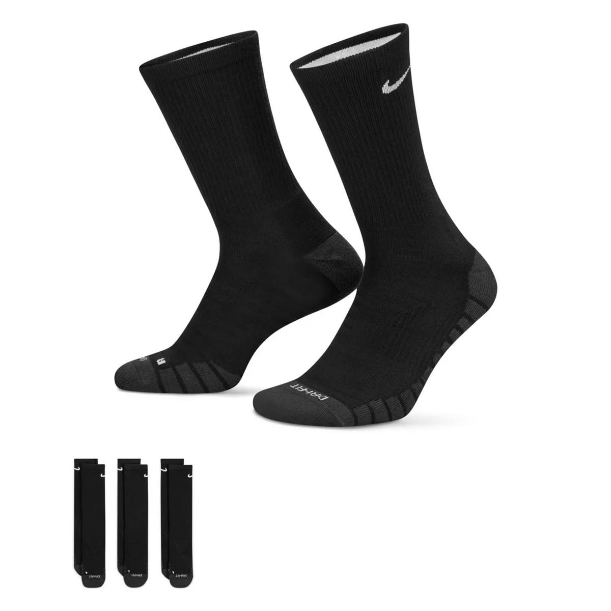 Nike Everyday Max Crew Socks 3-Pack