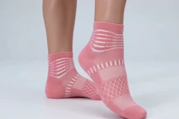 Compression Socks on feet