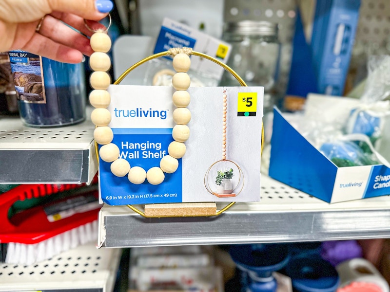 dollar general hanging wall shelf