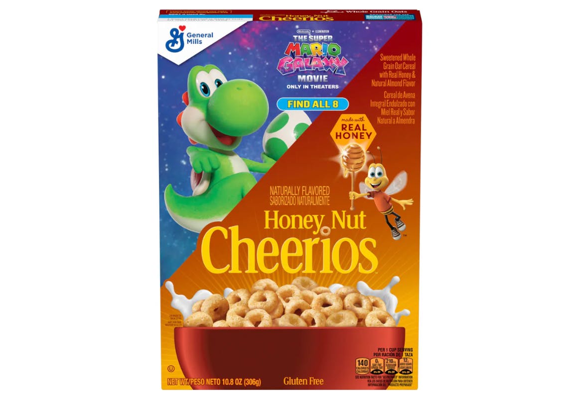 2 General Mills Cereal Boxes