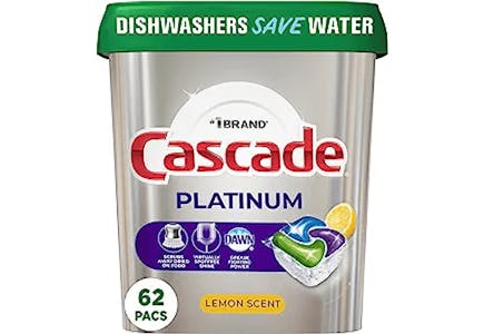 3 Cascade Dishwasher Pods