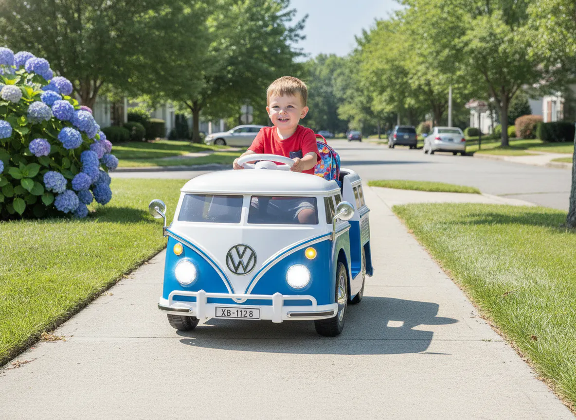This Volkswagen Ride-on Bus Is Just deal at UntilGone