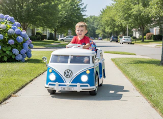 Until Gone Volkswagen Ride-on Bus