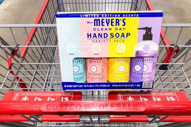 Mrs. Meyer’s Hand Soap 4-Pack, Only $17.99 at Costco card image