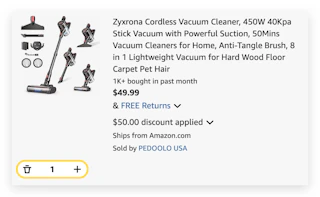 Zyxrona Cordless Vacuum Cleaner