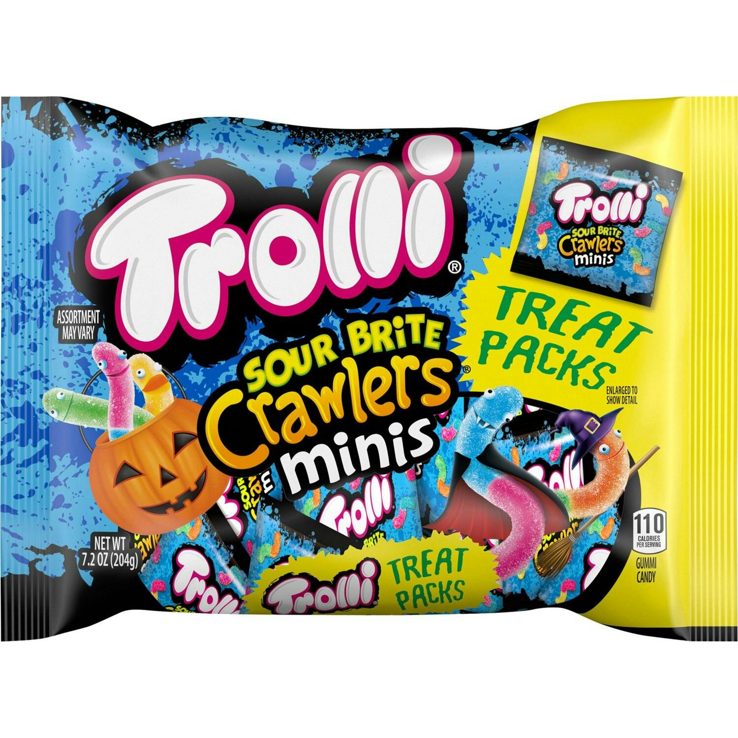 2 Trolli Sour Brite Crawlers Bags