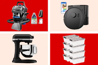 bissell bobsweep kitchenaid storage stock images collage
