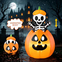 Halloween Inflatable Skeleton