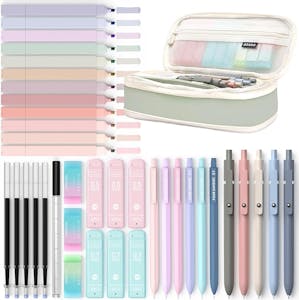 39-Piece Stationery Supply Kit With Case