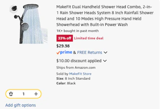 Shower Head Discount