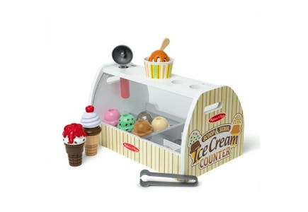 Melissa & Doug Ice Cream Counter