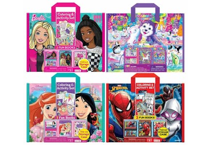 Trifold Coloring & Activity Set