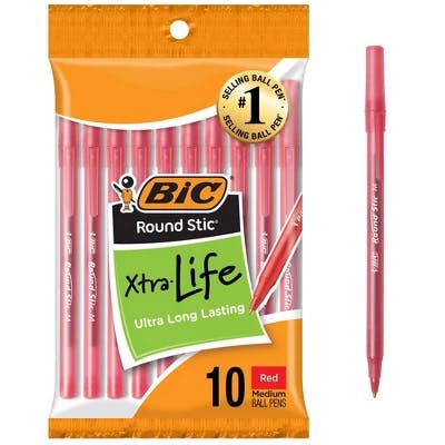 Bic Ballpoint Pens 10-Pack
