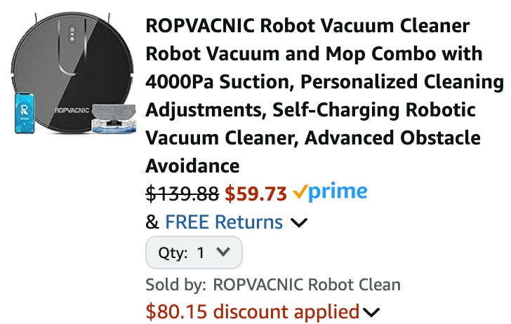 an amazon cart ending in $59.73