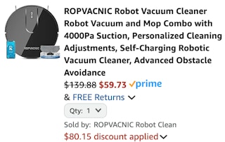 an amazon cart ending in $59.73