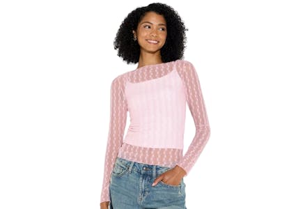 Wild Fable Women's Henley Shirt