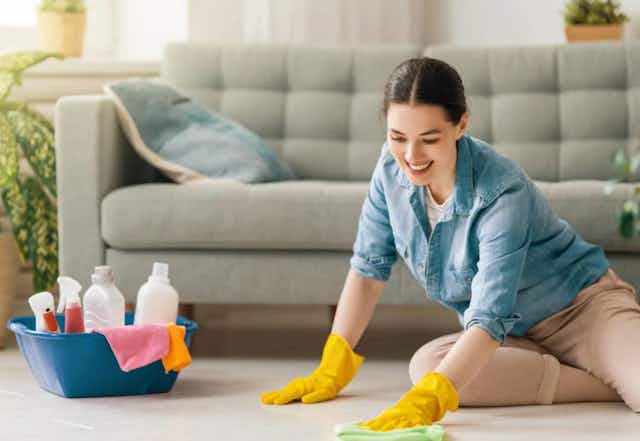 Every Mom's Dream: 2 Hours of Cozy Maid House Cleaning, Only $51 at Groupon card image