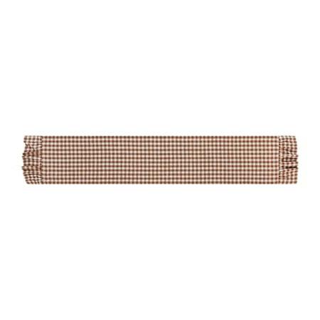 Harvest Gingham Ruffle Table Runner