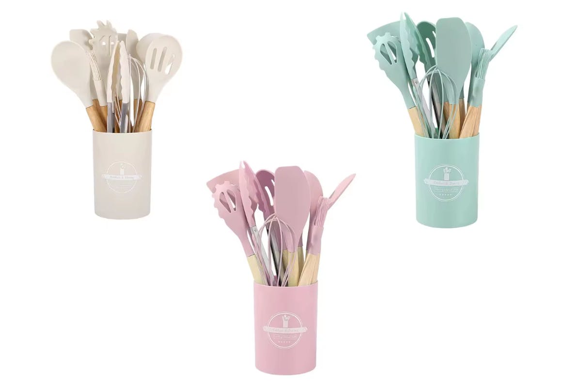 Silicone Kitchen Utensil Set