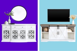 2 Stock photos of Walker Edison TV Stands