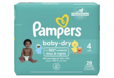 3 Pampers Diapers