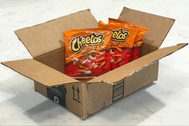 Cheetos Snack 40-Pack, as Low as $12.90 on Amazon ($0.32 Per Pack) card image