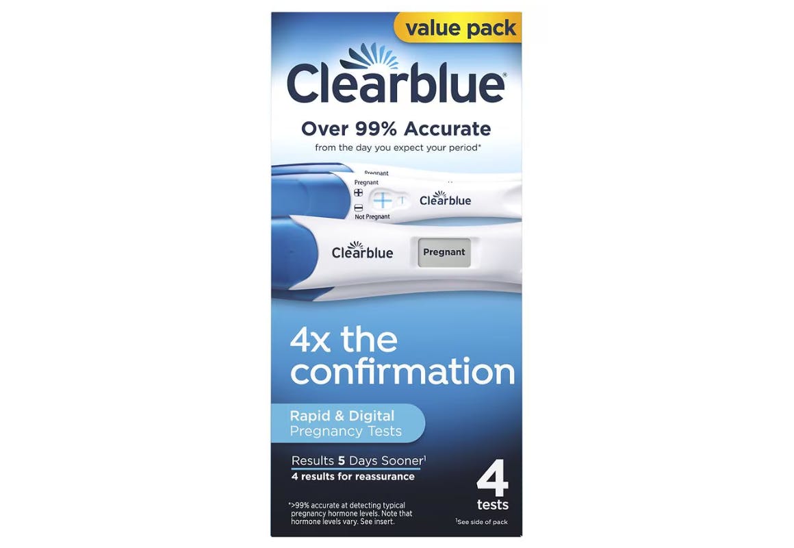 Clearblue Pregnancy Test 4-Pack