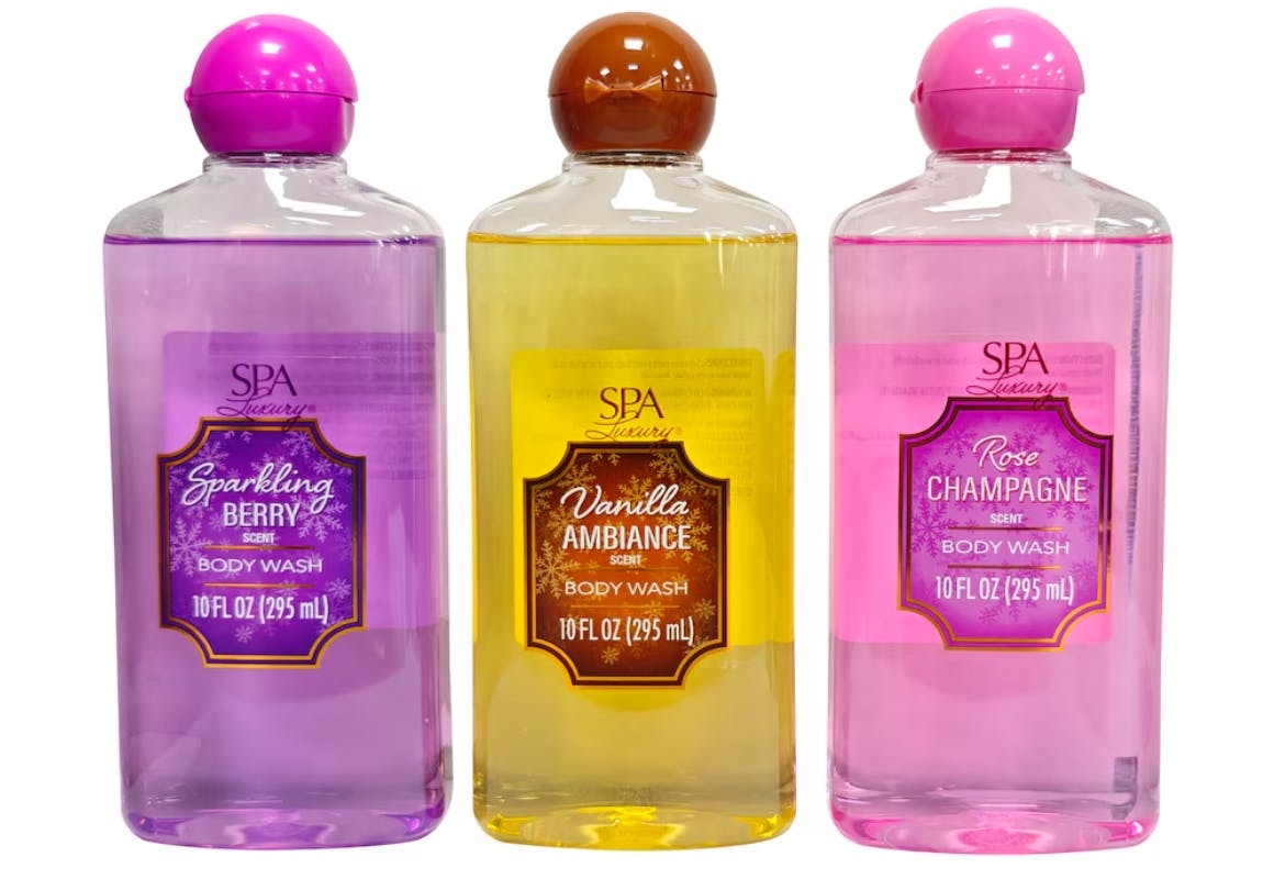 12 Spa Luxury Body Washes