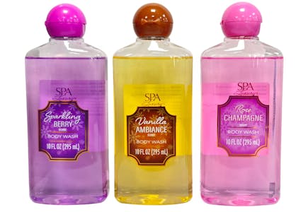 12 Spa Luxury Body Washes