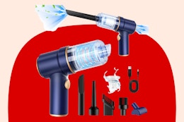 Cordless Handheld Vacuum Cleaner, Only $12 on Amazon card image