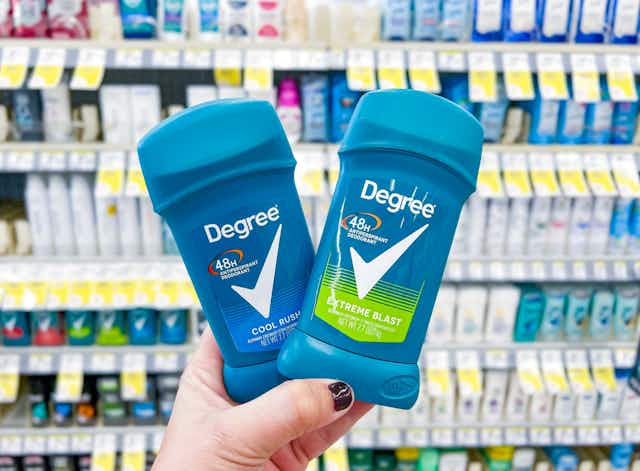 Better-Than-Free Degree Deodorant at Walgreens card image