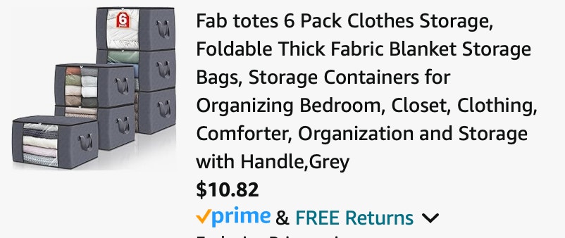 Fab totes 6 Pack