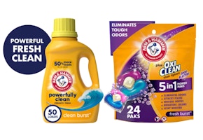 2 Arm & Hammer Detergents