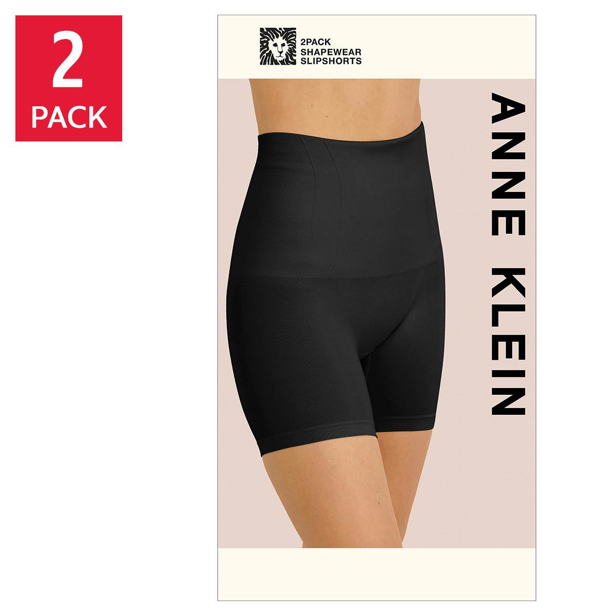 Anne Klein Women's Shaping Shorts 2-Pack
