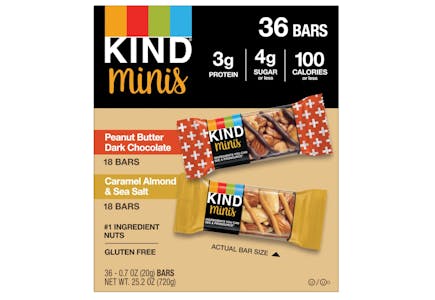 Kind Mini Bars 36-Pack